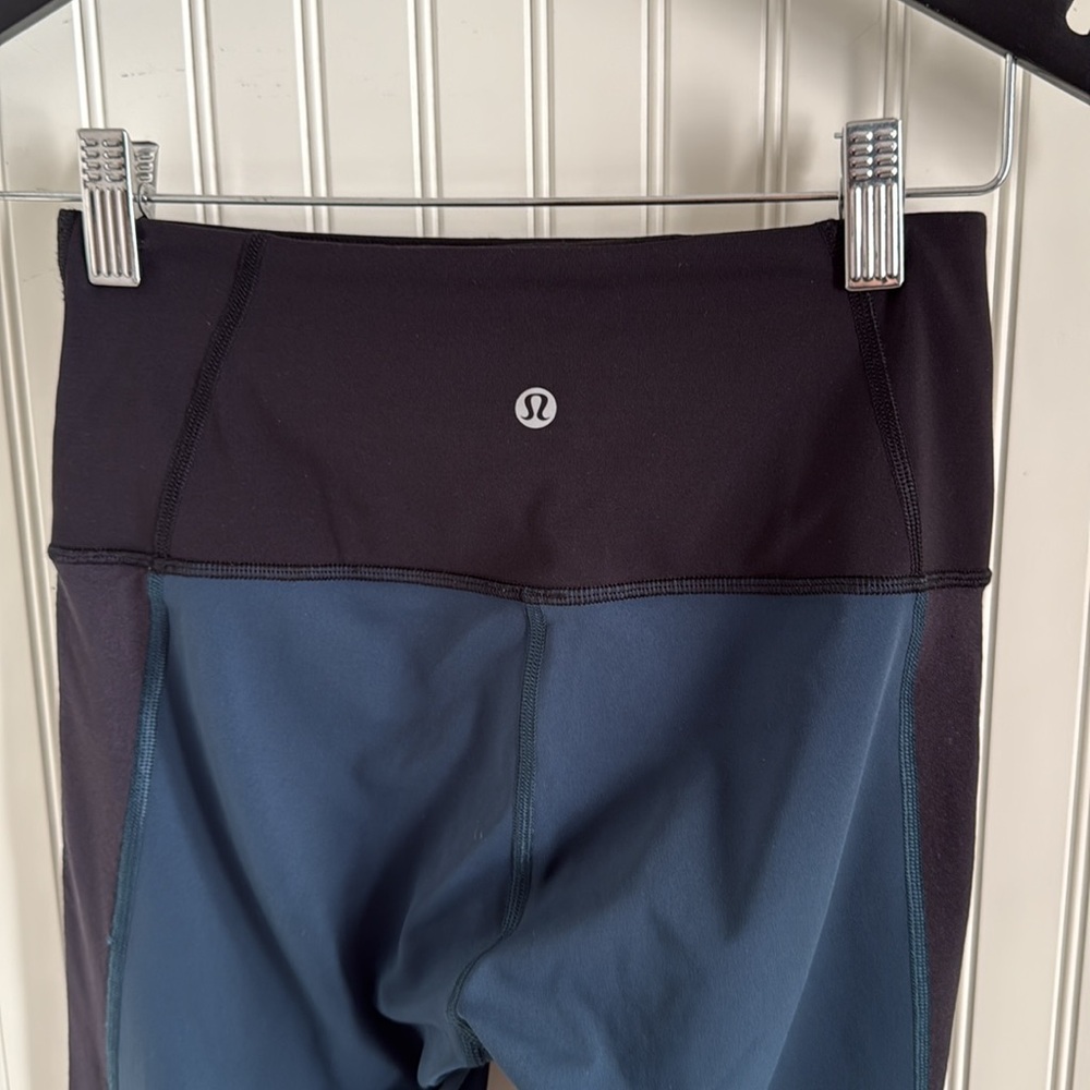 Lululemon Ready Set Go 7/8 Tight (25") Legging Submarine / Black - Picture 8 of 11